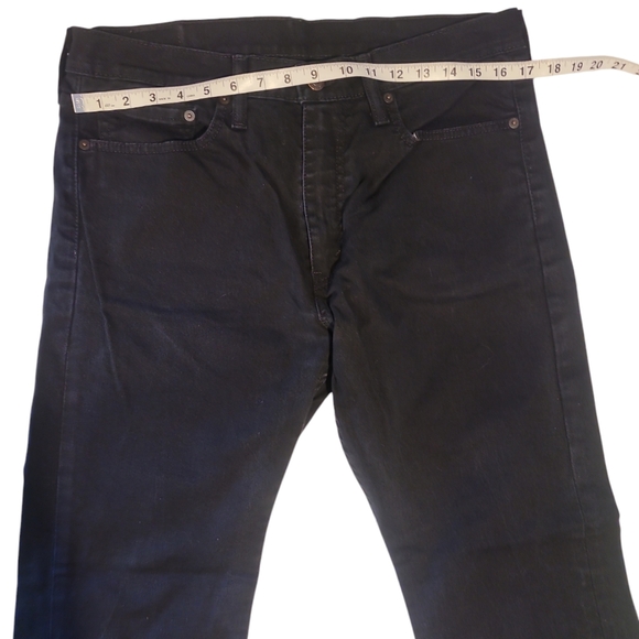 Levi's 513 Men's Size 34 x 30 Black Jeans - Picture 5 of 8